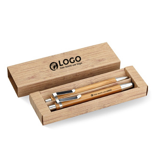 Bambus-Stift-Set | Öko Werbegeschenk