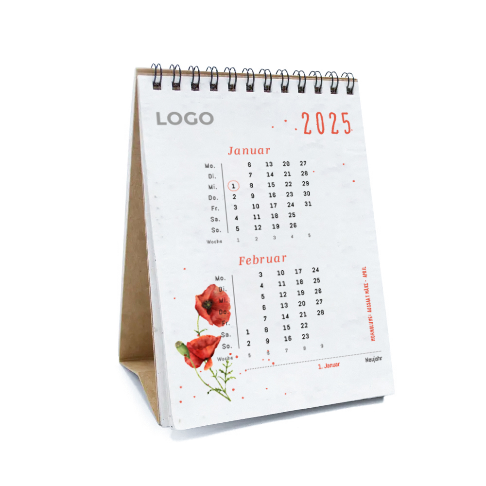 Samenpapier Kalender A6