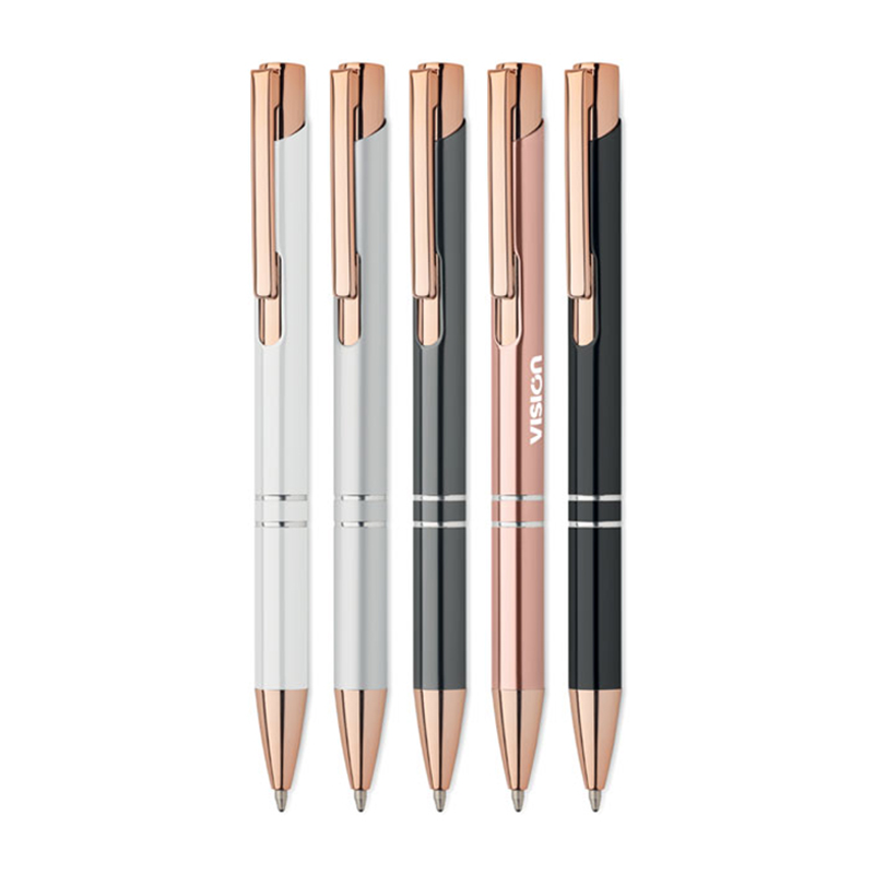 Aluminium Roségold Stift