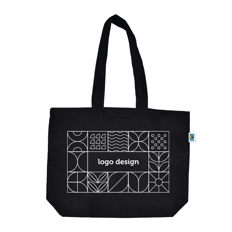 Shopper schwarz XL | Fairtrade